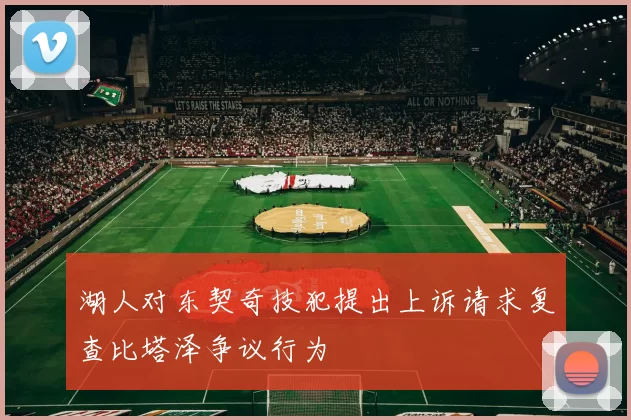 湖人对东契奇技犯提出上诉请求复查比塔泽争议行为