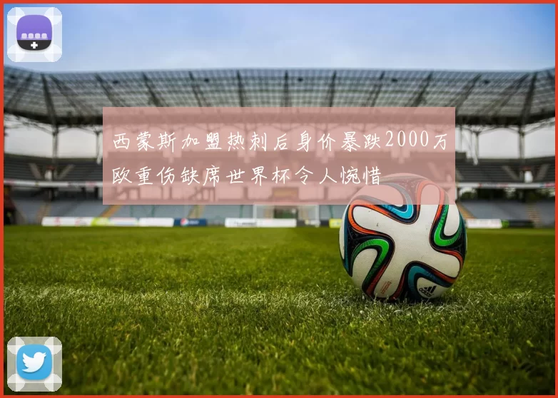 西蒙斯加盟热刺后身价暴跌2000万欧重伤缺席世界杯令人惋惜